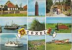gelopen ansichtkaart texel, Ophalen of Verzenden, 1980 tot heden, Gelopen, Waddeneilanden