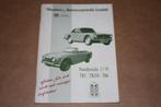 2 catalogi - Heuten Autoersatzteile Triumph !!, Auto diversen, Handleidingen en Instructieboekjes, Ophalen of Verzenden