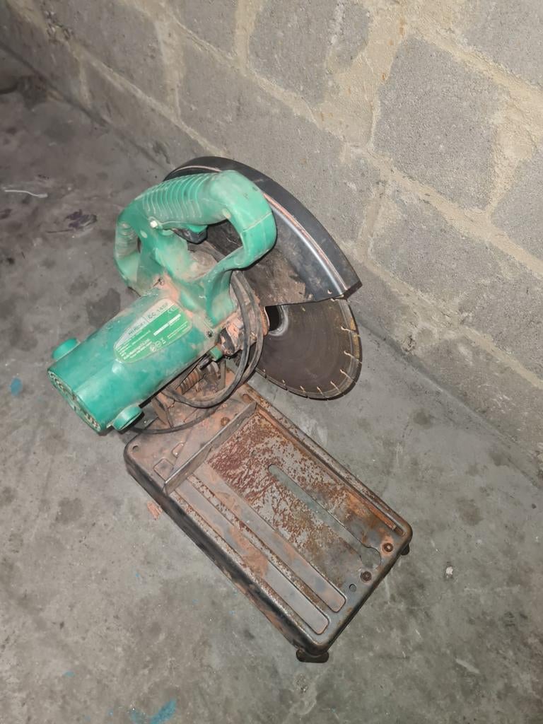 Gebruikte HiKoki CC 14SF afkortzaag - 2000W metaalzaag, Doe-het-zelf en Verbouw, Gereedschap | Zaagmachines, Gebruikt, Ophalen of Verzenden