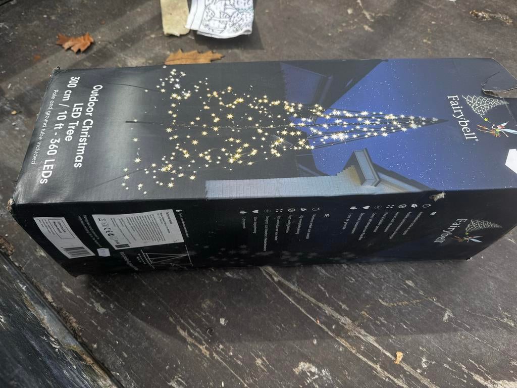 Fairybell 3 meter (lichtjes kerstboom), Ophalen