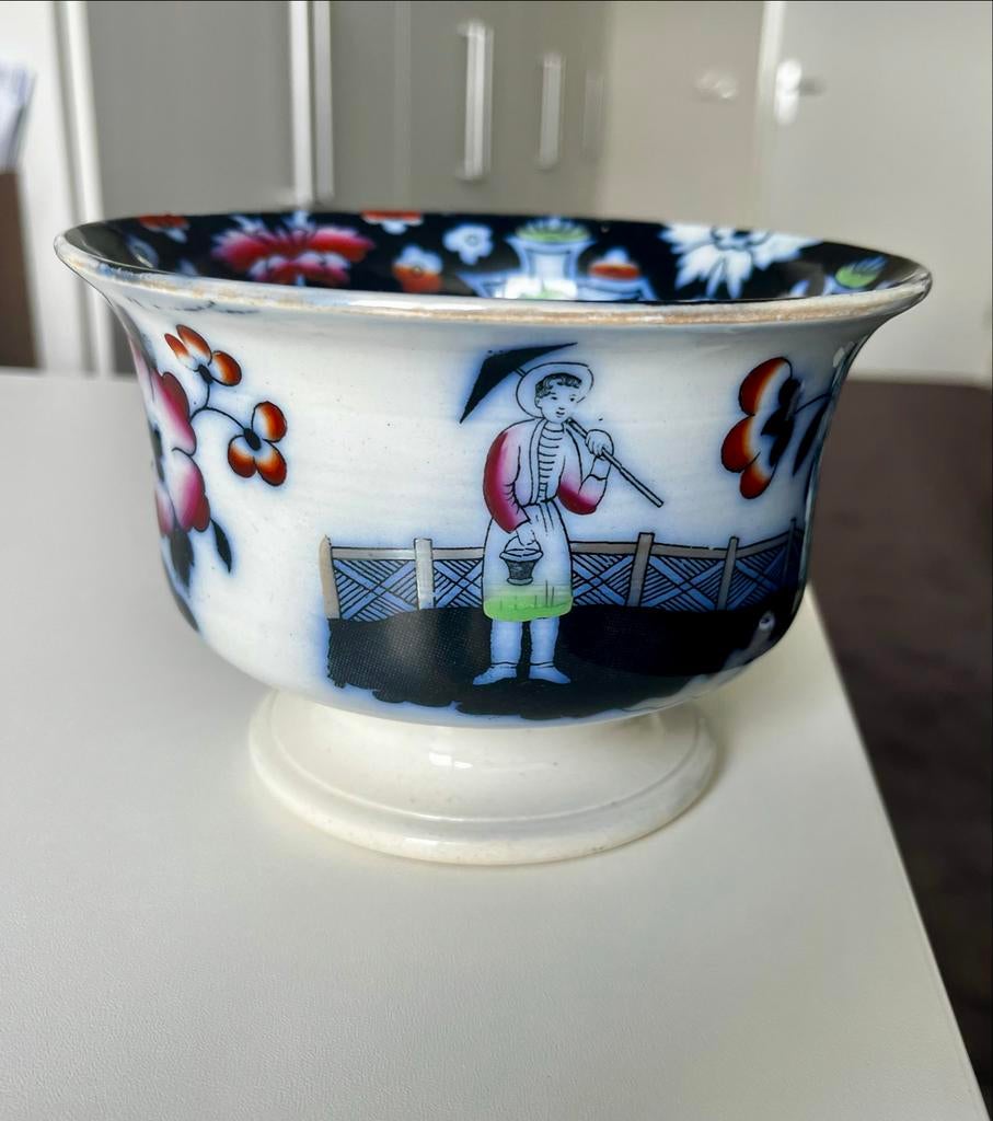 Porseleinen kom Imari stijl, Ophalen of Verzenden