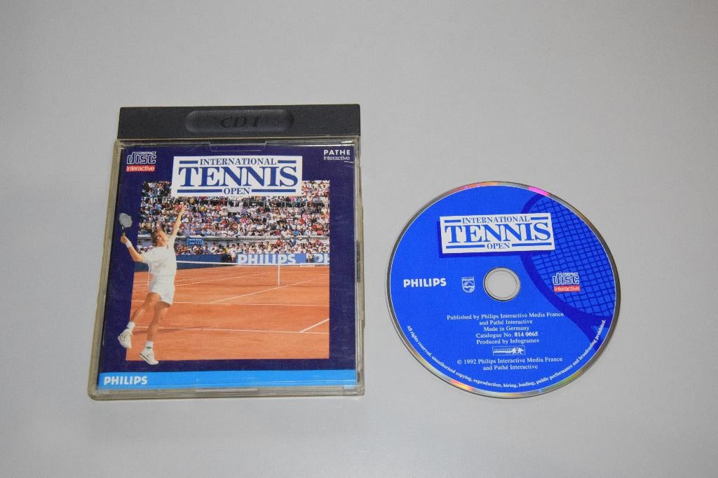 Philips CDi / CD-i : International Tennis Open, Spelcomputers en Games, Gebruikt, 2 spelers, Ophalen of Verzenden, Vanaf 3 jaar