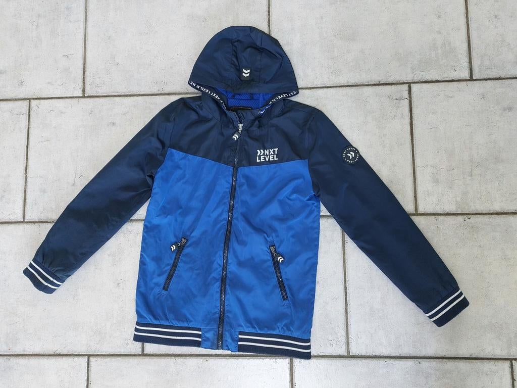 Zomerjas blauw met capuchon maat 158-164 voor jongen, Kinderen en Baby's, Kinderkleding | Maat 128, Europe Kids, Ophalen of Verzenden