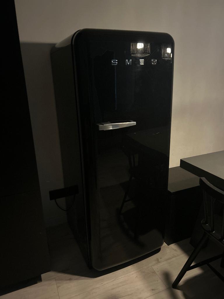 Smeg koelkast, Ophalen, Gebruikt, 200 liter of meer, 160 cm of meer