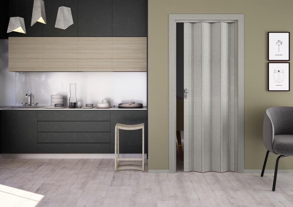 SALE Fortesrl Maya vouwdeur zonder glas in BxH 83x214 cm, Ophalen of Verzenden, Nieuw, 50 tot 100 cm, 200 cm of meer