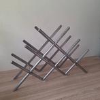 Uniek vintage Ikea Blankande metalen wijnrek, Ophalen of Verzenden, Zo goed als nieuw