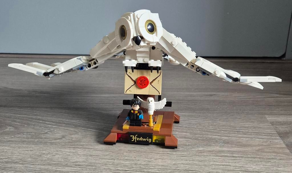 Lego Harry Potter Hedwig 75797 - Complete Set, zonder doos, Ophalen of Verzenden, Zo goed als nieuw, Complete set, Lego