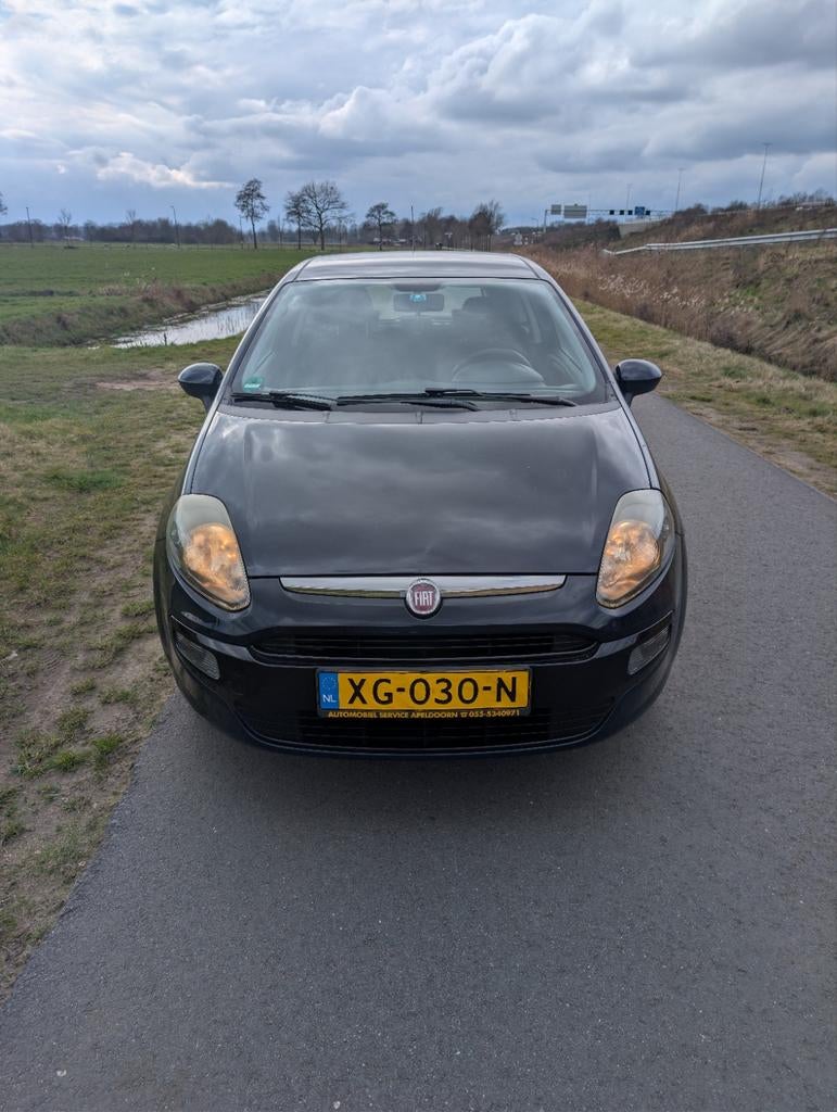 Fiat Punto 1.2  3DR Grande 2011 Blauw. APK 15-2-2027, Voorwielaandrijving, Stof, 40 €/maand, 4 cilinders