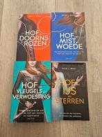 Boeken sarah j maas hof van doorns en rozen deel 1 tm 4, Boeken, Ophalen of Verzenden, Zo goed als nieuw