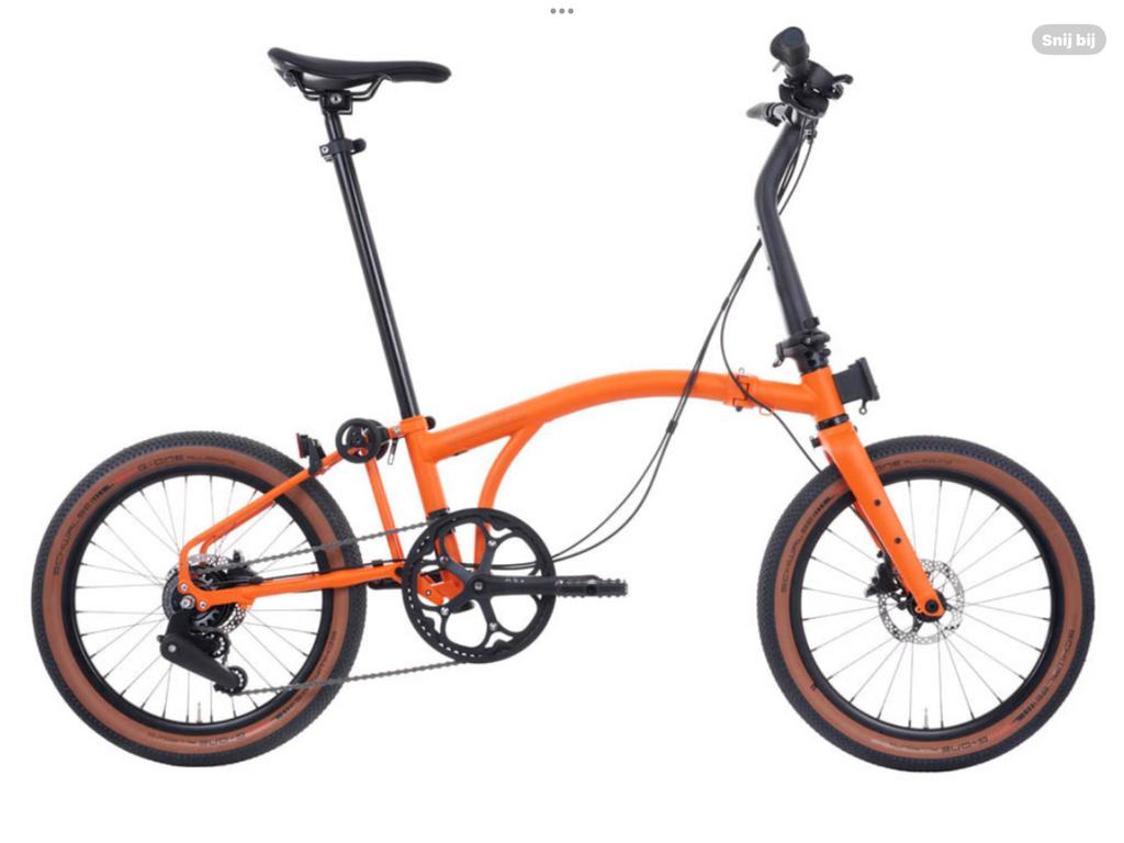 Brompton G-Line Vouwfiets Gezocht voor mee per Trein, Fietsen en Brommers, Ophalen, Zo goed als nieuw