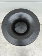 Ronde vlamdovende afvalbak groot, Ophalen, Gebruikt, -, 40 liter of meer