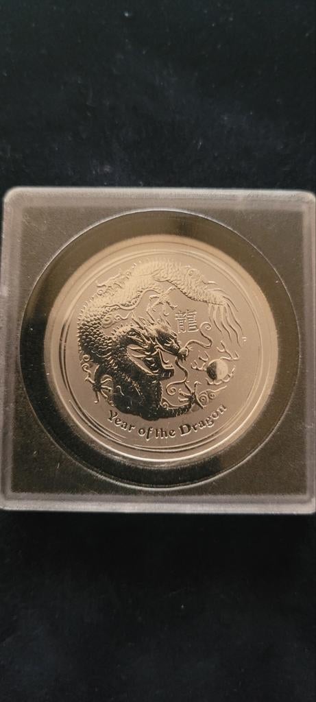 Perth Mint Lunar II Draak 1/2oz 999 Zilver 2012, Ophalen of Verzenden