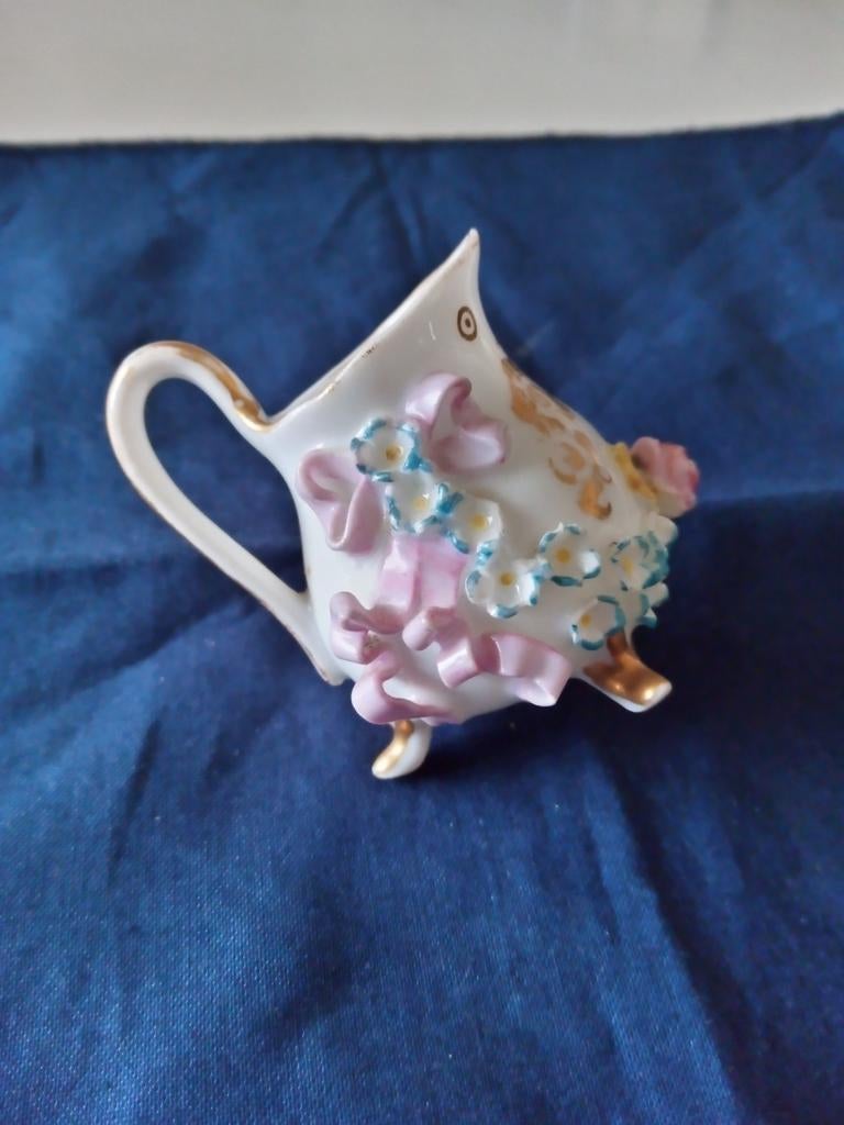 Antiek miniatuur melkkannetje, Verzamelen, Ophalen of Verzenden