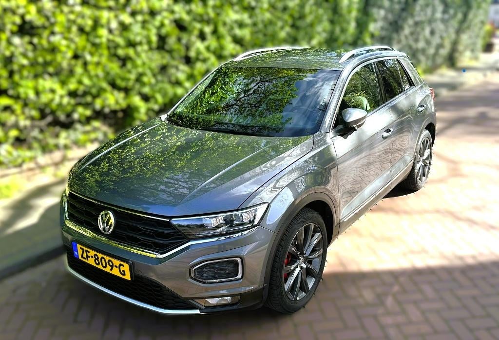 Supermooie T-Roc 2.0 TSI, 4Motion, DSG automaat, 2018, Automaat, 15 km/l, 1984 cc, Leder en Stof