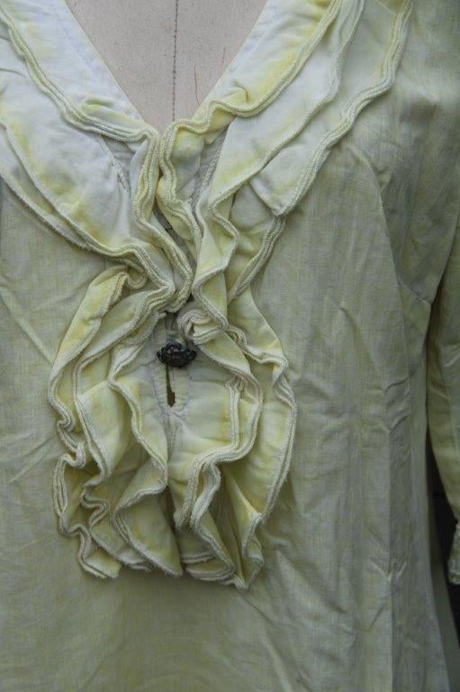 Blouse geel Elisa Cavaletti mt L/XL Vaste prijs, Geel, Maat 42/44 (L), Ophalen of Verzenden, Zo goed als nieuw