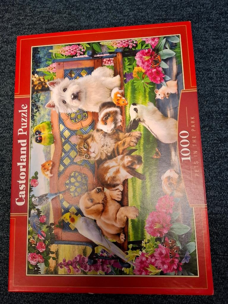 Puzzel 1000 stukjes, Hobby en Vrije tijd, Denksport en Puzzels, Ophalen, 500 t/m 1500 stukjes, Zo goed als nieuw, Legpuzzel