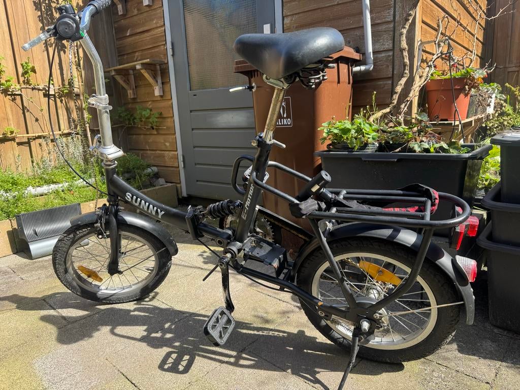 Opvouwbare fiets - Ideaal voor woon-werkverkeer, Gebruikt, 14 tot 16 inch, Versnellingen, Totaal opvouwbaar