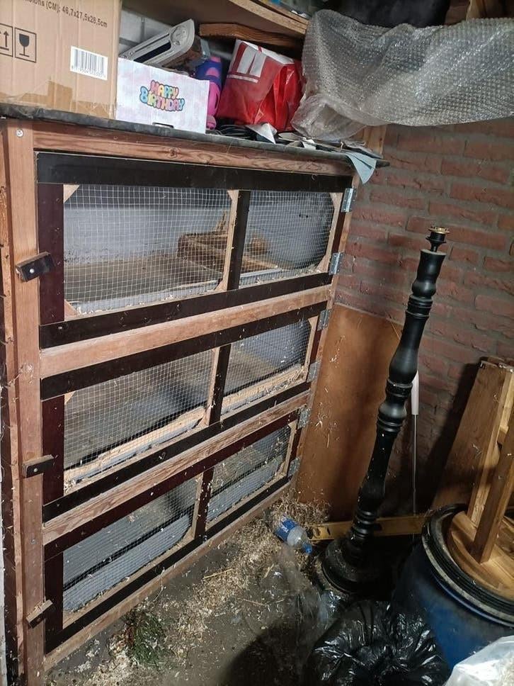 3 verdieping konijnen hok divers dieren, Dieren en Toebehoren, Ophalen, 110 cm of meer, Kooi, Minder dan 60 cm