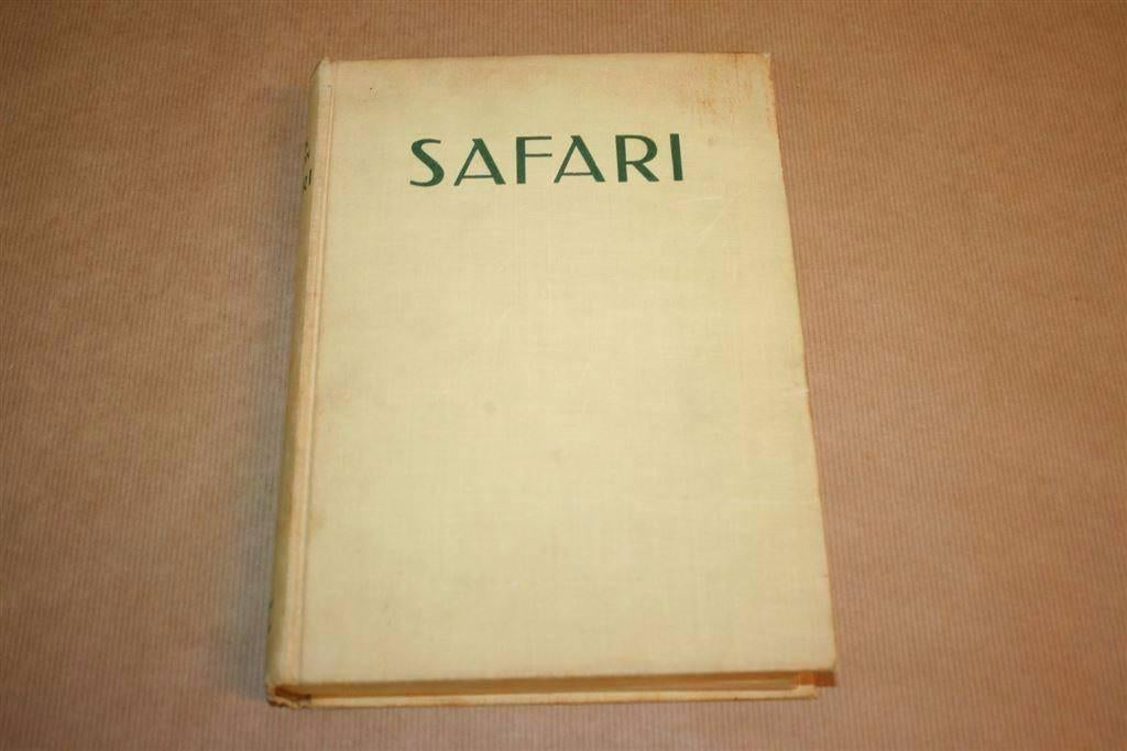 Safari - Film-jacht op groot wild in Midden Afrika, Boeken, Dieren en Huisdieren, Gelezen, Overige diersoorten, Ophalen of Verzenden