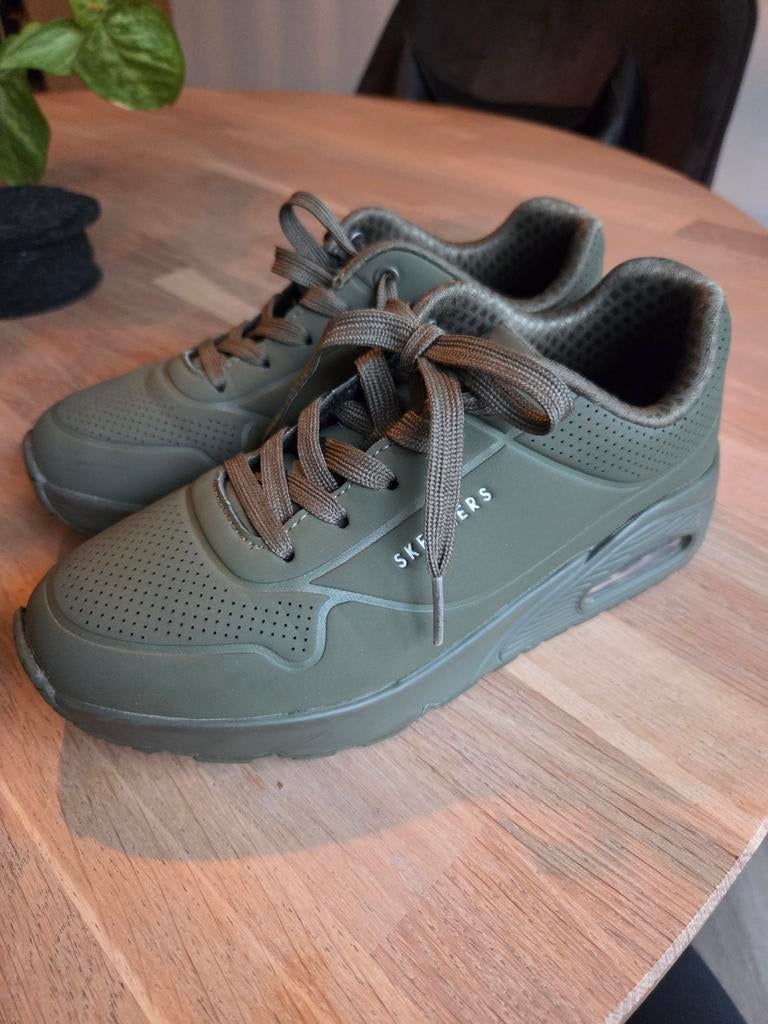 Skechers sneakers maat 35 - Groen, Skecher, Jongen of Meisje, Schoenen, Ophalen of Verzenden