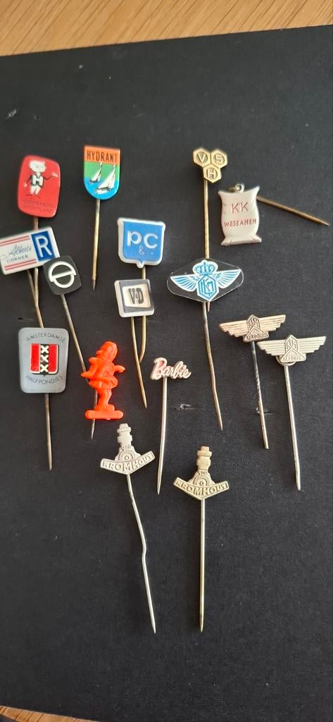Vintage Speldjes en Pins Collectie, Verzamelen, Ophalen of Verzenden, Gebruikt, Merk, Speldje of Pin