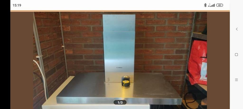 Bosch  Afzuigkap, Witgoed en Apparatuur, Ophalen