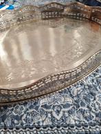 Een sier dienblad, Ophalen, Ovaal, Metaal