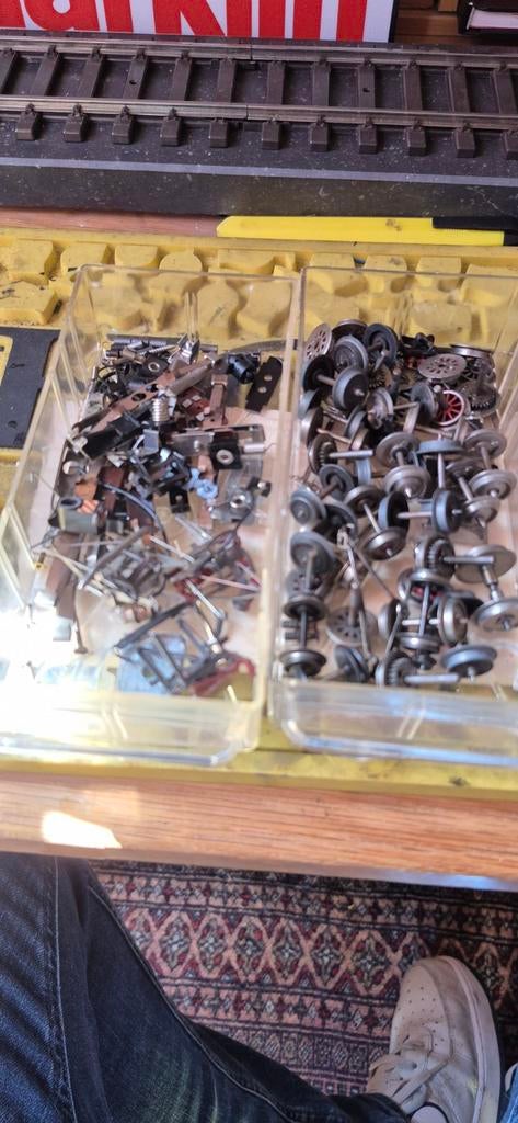 Marklin en andere onderdelen voor Ho spoor in 1 koop!!, Hobby en Vrije tijd, Modeltreinen | H0, Wisselstroom, Wagon, Ophalen of Verzenden