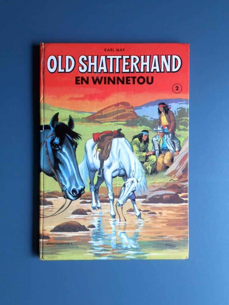 Juan Arranz: Old Shatterhand en Winnetou (dl. 2), Boeken, Stripboeken, Eén stripboek, Ophalen of Verzenden, Gelezen