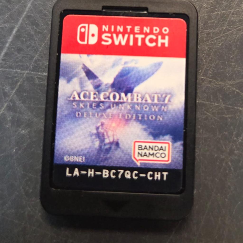 Switch Game | Ace Combat 7 Skies Unknown (Card Only), Spelcomputers en Games, Spelcomputers | Nintendo Switch, Zo goed als nieuw