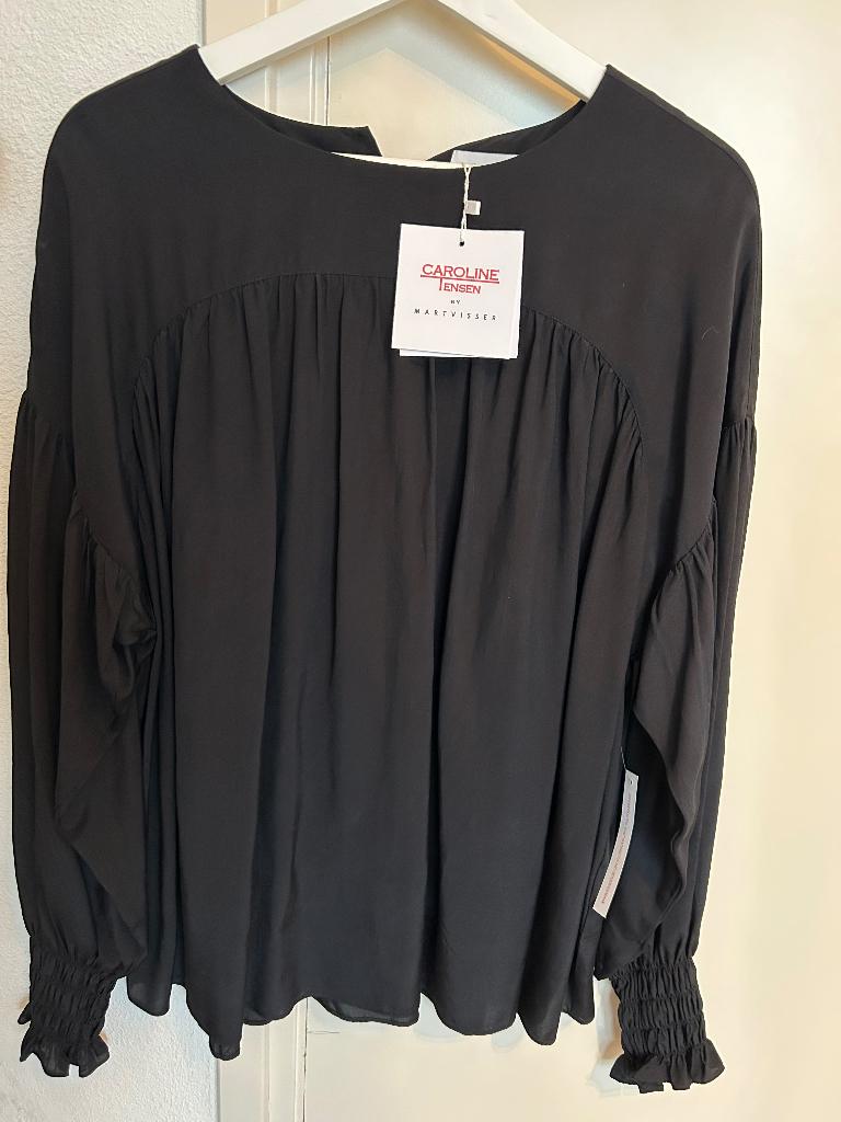 Mart Visser x Caroline Tensen Blouse Nieuw, Kleding | Dames, Blouses en Tunieken, Ophalen of Verzenden, Nieuw, Maat 36 (S), Blauw