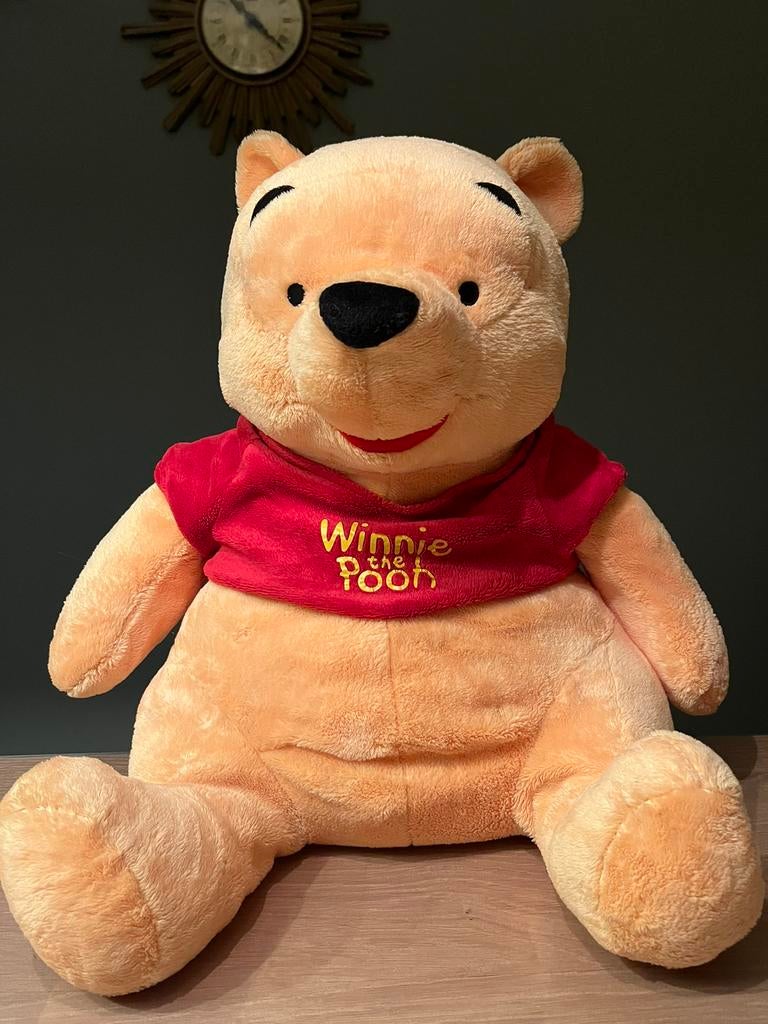 Gave grote Winnie the Pooh knuffel Disneyland 49cm, Verzamelen, Disney, Ophalen of Verzenden, Winnie de Poeh of vrienden, Zo goed als nieuw