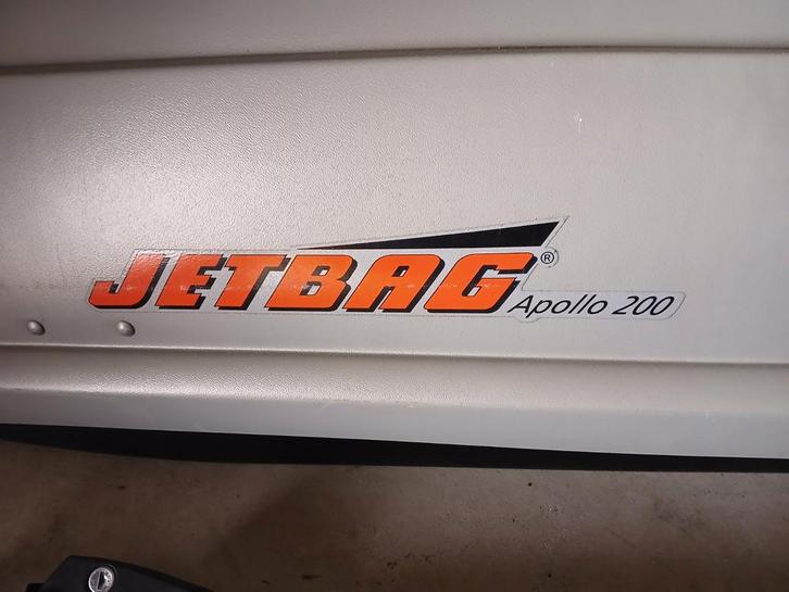 Dakkoffer Jetbag Apollo 200 - 450 liter, Auto diversen, Dakkoffers, Gebruikt, Ophalen of Verzenden