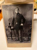 Cdv Militair (KNIL?) Studio portret CJL Vermeulen Den Haag/U, Gebruikt, Foto, Ophalen of Verzenden, Voor 1940