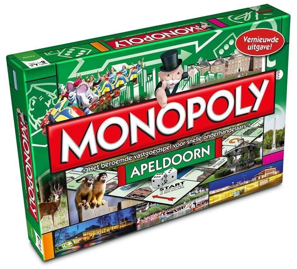 Monopoly Apeldoorn - compleet en nieuw in de verpakking., Hobby en Vrije tijd, Gezelschapsspellen | Bordspellen, Drie of vier spelers