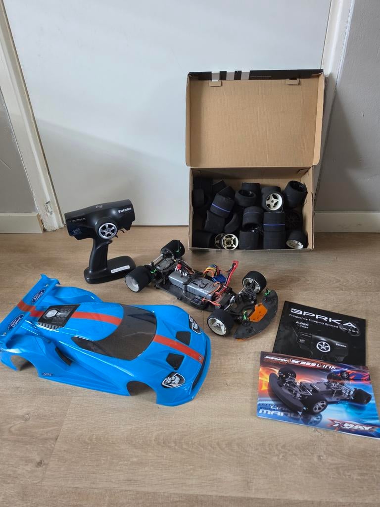 Xray x10 ford gt, Elektro, Nieuw, Ophalen of Verzenden, Schaal 1:10