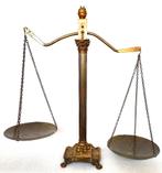 Antiek bascule (weegschaal), Ophalen, Brons