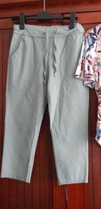 Mooie 3/4 stretch broek met koord en bijpassende blouse, Ophalen of Verzenden