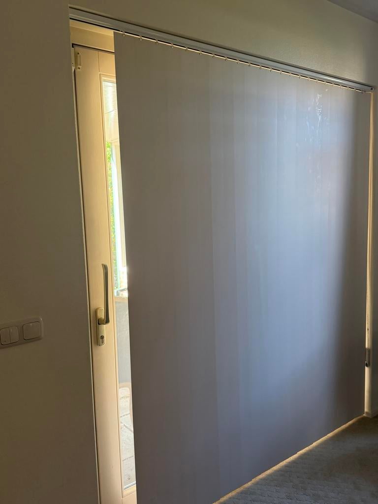 Luxaflex verticale lamellen, wit, 200x215 cm, Ophalen of Verzenden, Gebruikt, Wit, 200 cm of meer