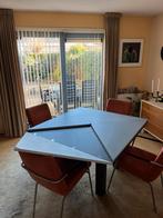 Leolux eettafel uitklapbaar met 6 stoelen, Huis en Inrichting, Tafels | Eettafels, Ophalen