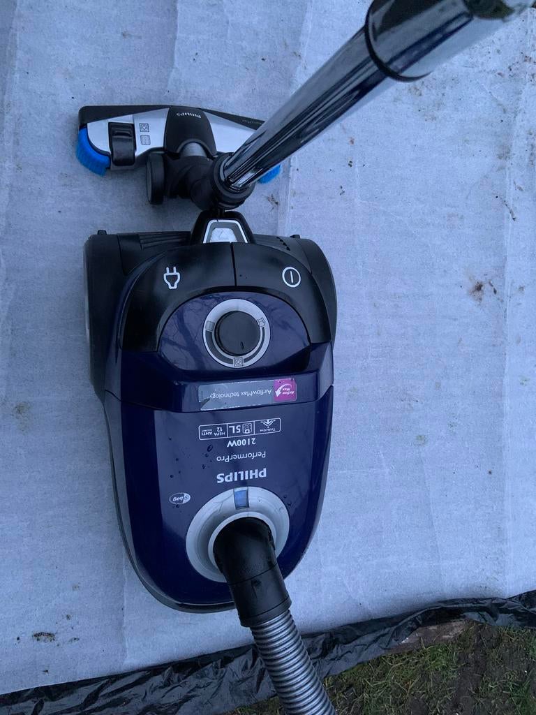 Philips PerformerPro Stofzuiger FC8783/09 - 2100W, Stofzak, Gebruikt, Stofzuiger, Ophalen of Verzenden