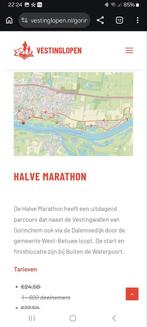 Vestingloop halve marathon 8 maart Gorinchem, Ophalen of Verzenden, Nieuw, Overige typen, Overige merken
