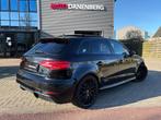 Audi A3 Sportback 35 TFSI S-LINE AUTOMAAT,PANO,LEER,DIGIDASH, 4 cilinders, 150 pk, Leder en Stof, Zwart