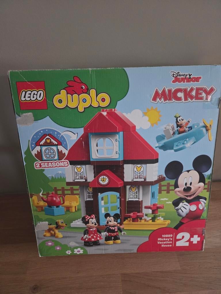 Mickey's vakantiehuis Duplo, Kinderen en Baby's, Speelgoed | Duplo en Lego, Ophalen of Verzenden, Zo goed als nieuw, Duplo