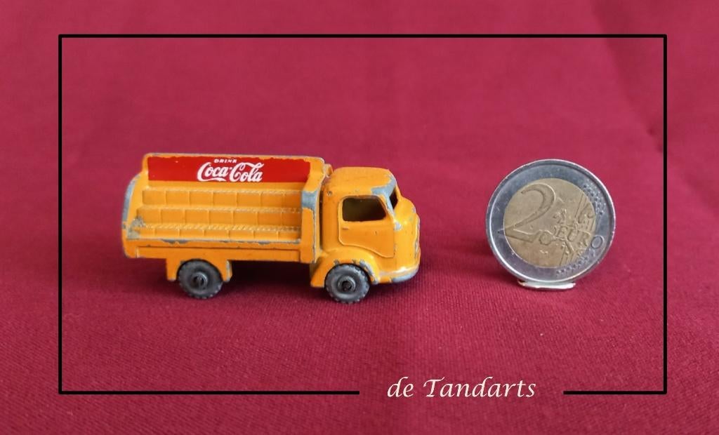 Vintage Lesney COCA-COLA = 5,5 cm, Ophalen of Verzenden, Gebruiksvoorwerp