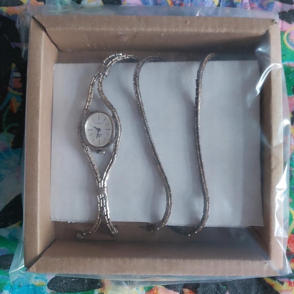 Zeldzame Dorothee horloge ketting - Vintage Zwitsers, Ophalen of Verzenden, Overige merken