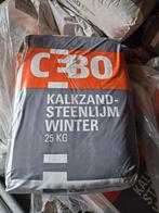 20 zakken Cebo kalkzandsteenlijm winter 25 kg - Nieuw, Ophalen of Verzenden, Nieuw, 250 mm of meer, Overige typen