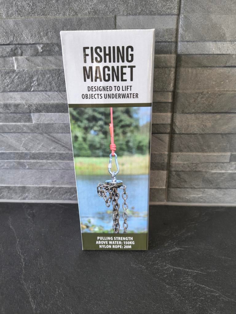 Handige magneet vis set met 150kg trekkracht - nieuw, Hobby en Vrije tijd, Metaaldetectors, Ophalen of Verzenden, Nieuw, Overige merken