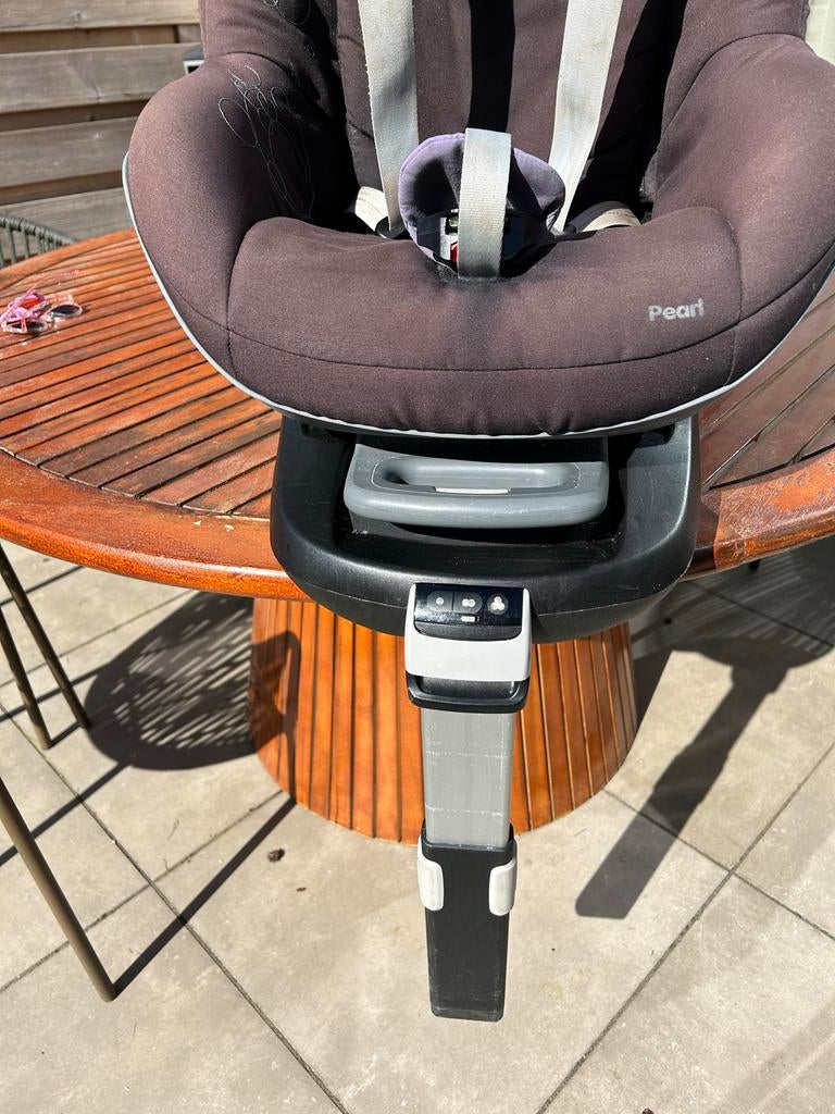Maxi-Cosi Pearl autostoel met FamilyFix base, Ophalen, Gebruikt, 9 t/m 18 kg, Isofix