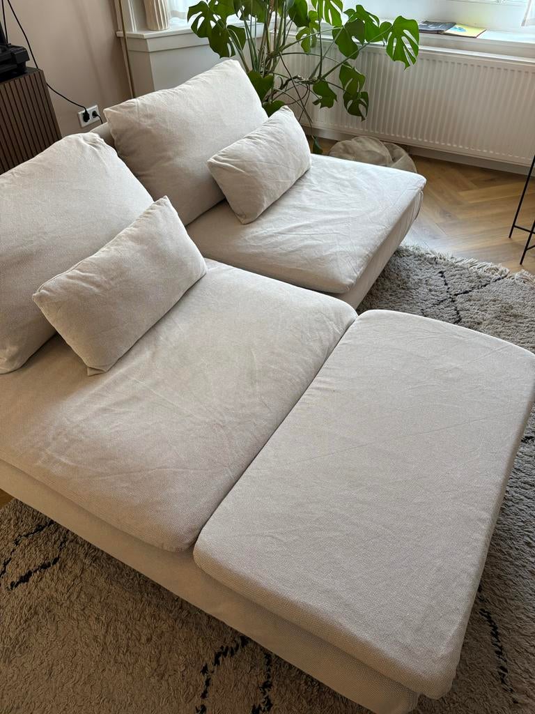Söderhamn bank Ikea, Huis en Inrichting, Banken | Sofa's en Chaises Longues, Zo goed als nieuw, Driepersoons, 200 tot 250 cm, 75 tot 100 cm